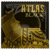 Презервативи Atlas Black - чорні