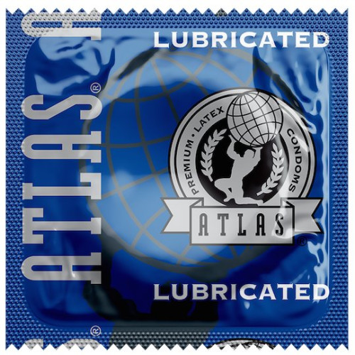 Презервативи Atlas Ultra Lubed - з додатковим лубрикантом
