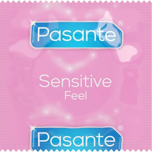 Презервативи Pasante Sensitive Feel — ультра-тонкі для інтенсивних відчуттів