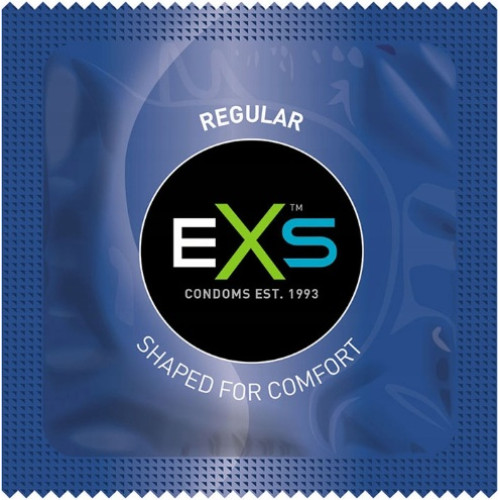 EXS Regular — класичні презервативи з анатомічним форми для щоденного комфорту та надійності