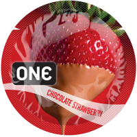 Презервативи ONE Chocolate Strawberry
