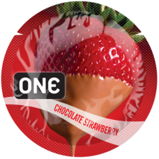 Презервативи ONE Chocolate Strawberry