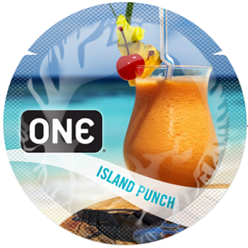 ONE Island Punch – ароматизовані презервативи з тропічним смаком, купити онлайн