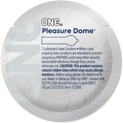 Презервативи ONE Pleasure Dome – анатомічна форма для природних відчуттів