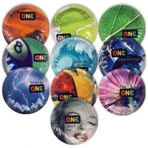 Презервативи ONE Color Sensations – яскраві кольори для яскравих відчуттів