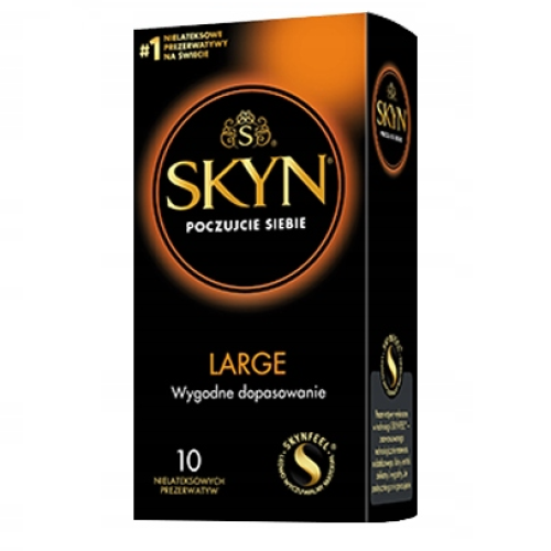 Презервативи SKYN Large 10 шт. – більше простору для максимального комфорту