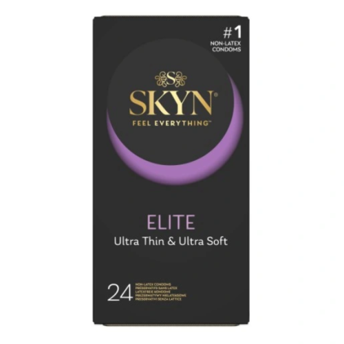 Презервативи SKYN Elite 24 шт. – ультратонкі безлатексні, у зручному форматі
